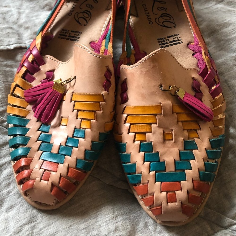 Colorful Mexican Huraches